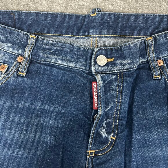 Men’s DSquared2 Jean Shorts – Size 38 – Gently Used - Picture 2 of 4